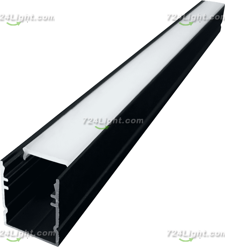 1518 Black Bar KTV Cinema Project 13 Wide PCB Linear Light Hard Light Bar Aluminum Slot Housing Kit