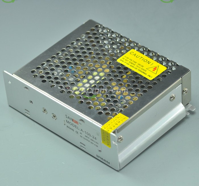 100 Watt LED Power Supply 24V 4.2A LED Power Supplies For LED Strips LED Light