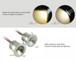 110v/220v AC Dimmable Anti-Fog Downlight Set Angle 30°/120° Opening 25mm Mini Star Lights Kit