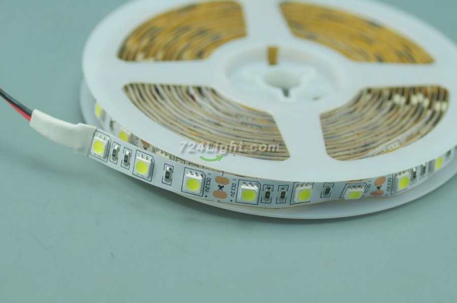 Brightest LED Strip Light SMD5050 Flexible 12V Strip Light 5 meter(16.4ft) 300LEDs