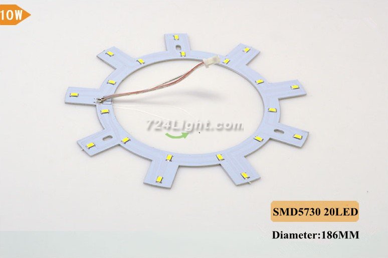 5730 Led Dome Light Plate SMD5730 High Brightness Plum Blossom LED Aluminum Plate