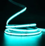 Multi-colors FCOB LED Strip 16.4FT/5M Dot Free 432LEDs/M 10W/M 12V RGB LED Light Tape