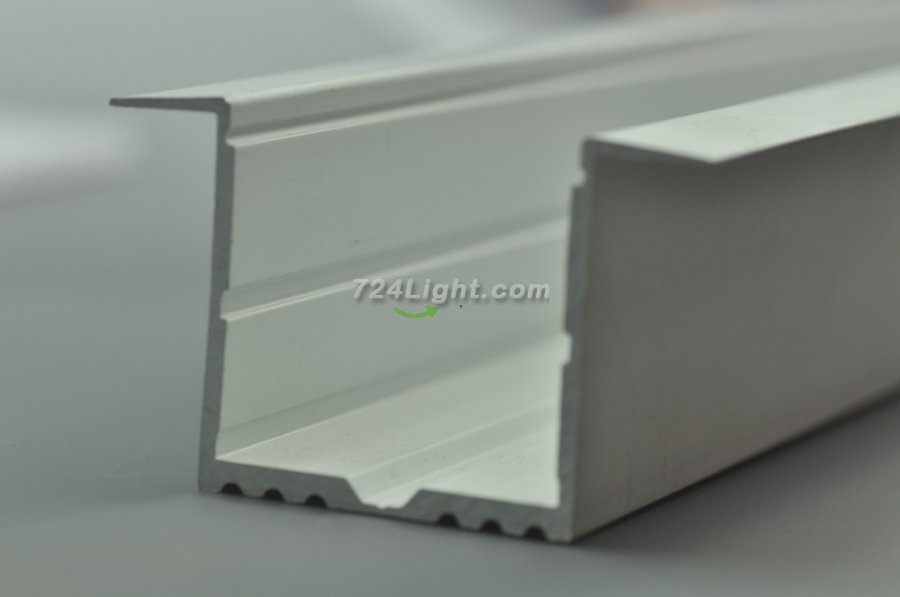 LED Channel Super Width 35mm With Wings Extrusion Recessed LED Aluminum Channel 1 meter (39.4inch) LED Profile