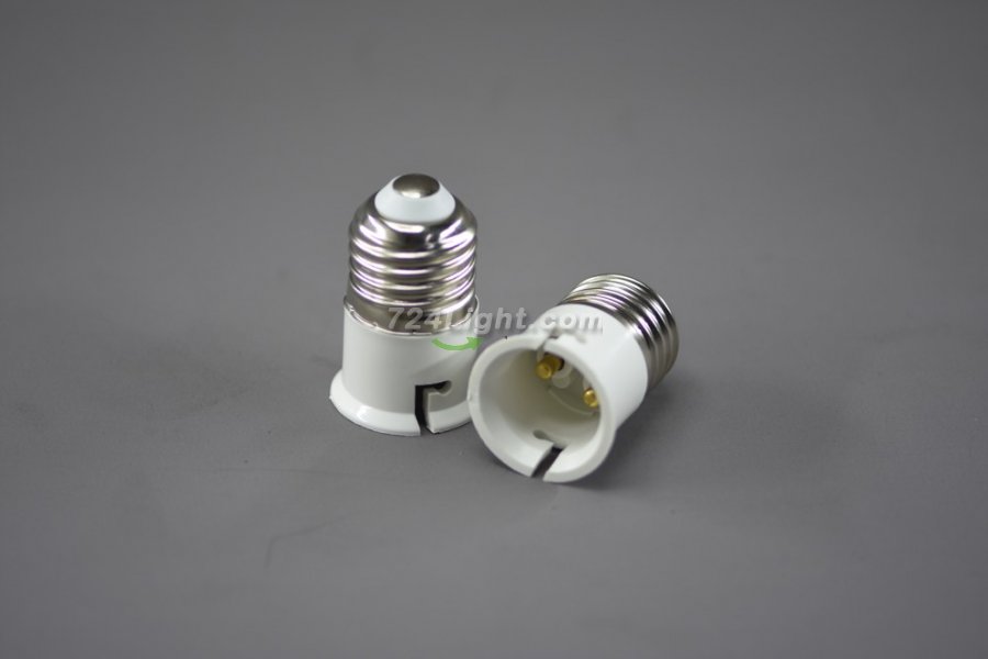 E27 to B22 Screw Base Light Bulb Splitter Screw E27 Socket Converter