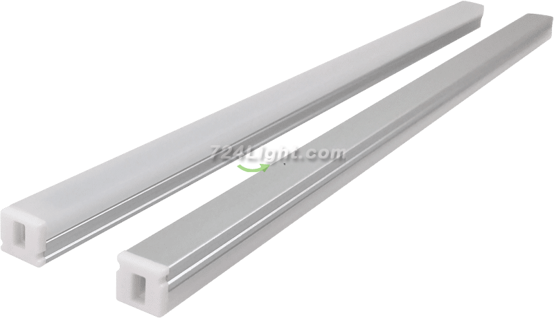 Aluminum groove 08mm wide 08mm high and ultra-narrow 6mm wide light strip line light hard light bar aluminum groove shell kit