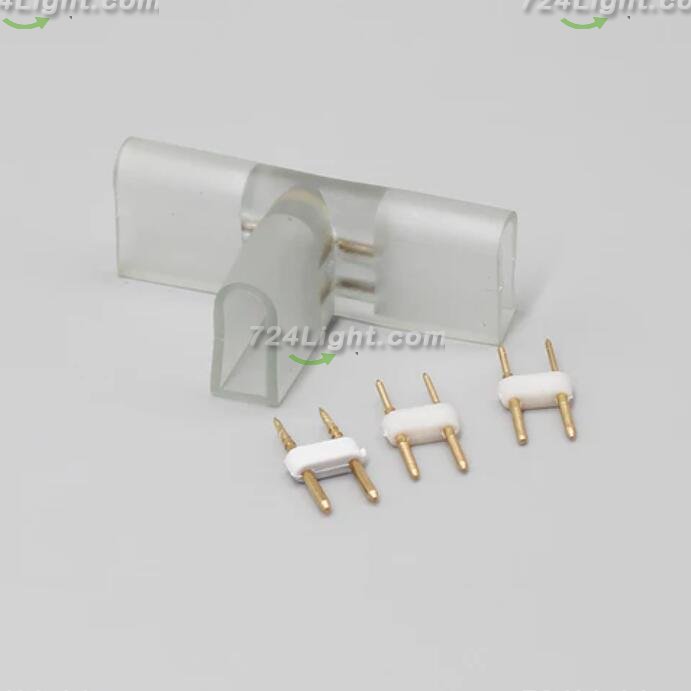 8x16 LED NEON Strip Light Accessories Strip Connector and Installation Clips