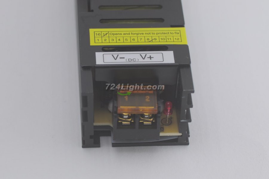 Black 12V 8.3A LED Power Supply 100 Watt LED Power Supplies For LED Strips LED Lighting
