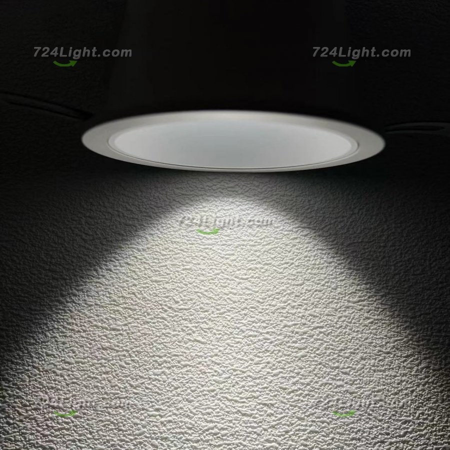 12W Embedded Downlight LED Intelligent Control High Display Depth Anti-glare Spotlight Living Room Bedroom Soft Light Wall Washer Light