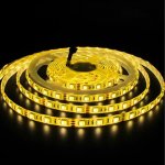 12V Dual White LED light Strip, 16.4FT/5Meter SMD5050-300 60 LEDs Per Meter 2 in 1 Color Temp-Adjustable Flexible LED Strip Light