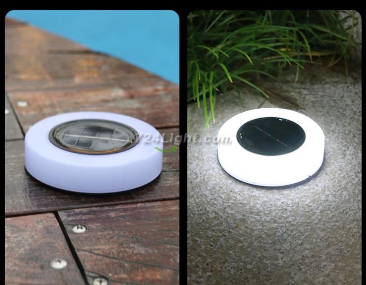 Solar Buried Light, Outdoor Led Landscape Light for Garden Path Lawn Decoration