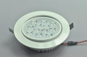 12W CL-HQ-02-12W LED Spotlight Cut-out 112mm Diameter 5.5" White Recessed LED Dimmable/Non-Dimmable LED Ceiling light