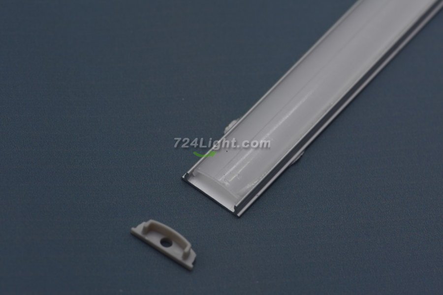 3 Meter 118.1â€ Recessed LED Corner Channels 18mm x 5.6mm Seamless Led Housing