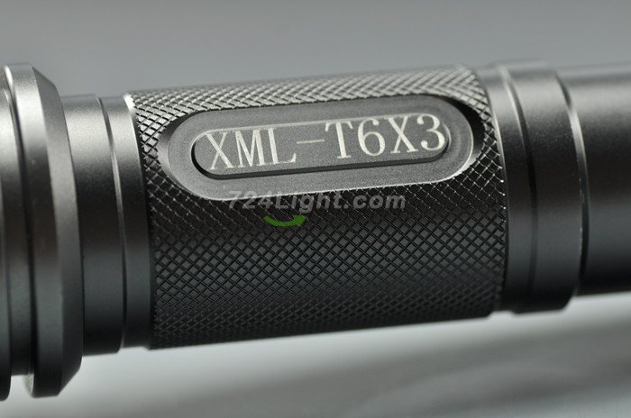 UltraFire 3X CREE XML T6 LED Flashlight 3000 Lumens Super Brightness Long Range 5 Modes LED Flashlight