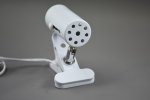 E27 screw with clip 360Â° rotary switch lamp holder White E27 Bulb Converter