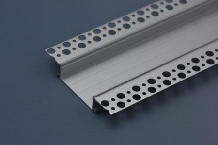(image for) 3 Meter 118.1â€ Aluminum Recessed LED Corner Strip Channel 104mm x 15.5mm Seamless Led Profile