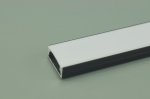 PB-AP-GL-014-B Black Super wide 20mm Strip Recessed LED Aluminium Extrusion Recessed LED Aluminum Channel 1 meter(39.4inch) LED Profile