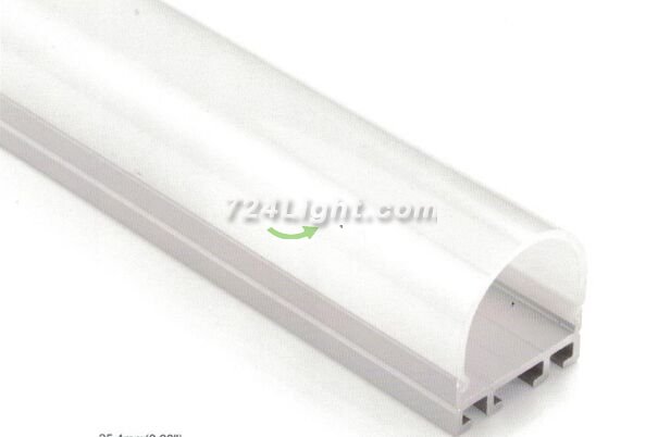 Super Wide 22.8mm LED Channel Slim LED Profile(H):28mm X 25.4mm(W) 1 meter (39.4inch) LED Line lighting Channel