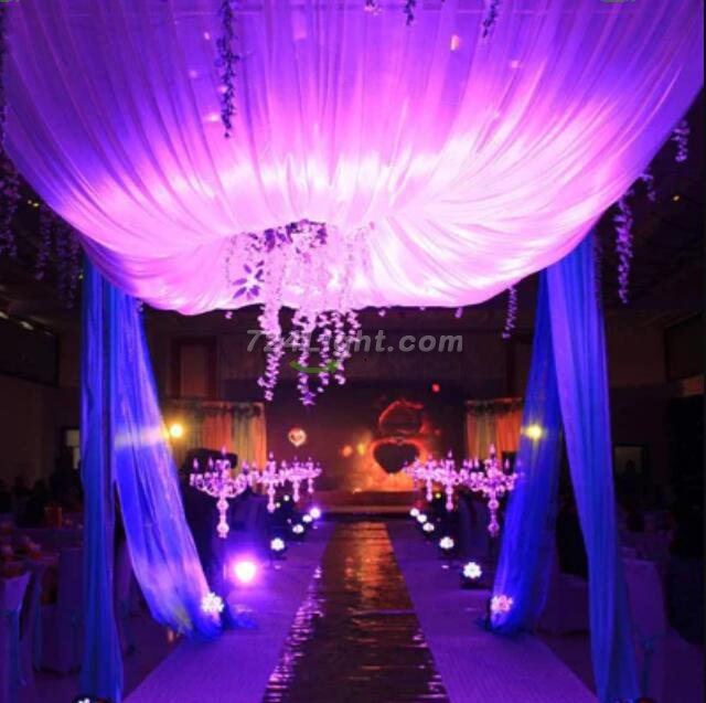 LED UV Par Lights IP65 Waterproof Outdoor LED 18W UV Stage Wash/Strobe Lights DMX512 Controllable Multiple Lights Linkable DJ Lights Party Lights for Outside Party Wedding Holiday