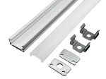 Line light hard light strip light with card slot aluminum shell aluminum slot 1307