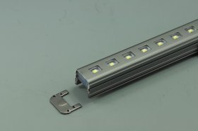 1Meter 12V Waterproof 39.4 inch 5050 Rigid LED Strips Bar Aluminium Profile 48LED Waterproof Rigid Strip Light