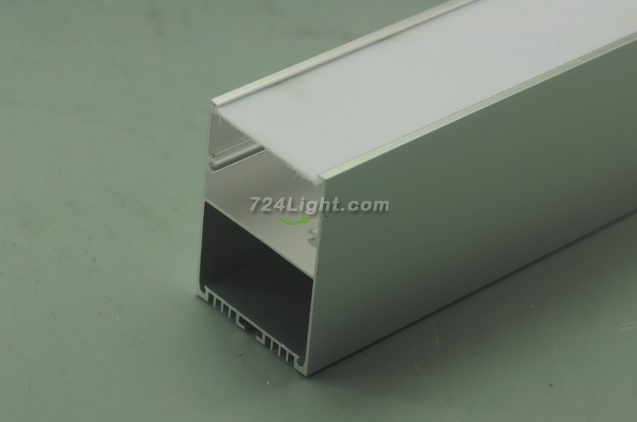 1 Meter 39.4â€ Aluminum LED Suspended Tube Light LED Profile Diameter 50mm suit 43.6mm Flexible led strip light