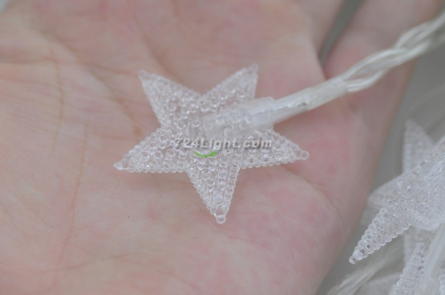 USB Powered Fairy string light,Five-pointed twinkle Star String Lights for Chrismas, Party, Wedding, New Year, Garden DÃ©cor