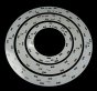 18W 12W 9W SMD5630 5730 Circular Ceiling Light Aluminum Plate Diameter 250mm 190mm 130mm