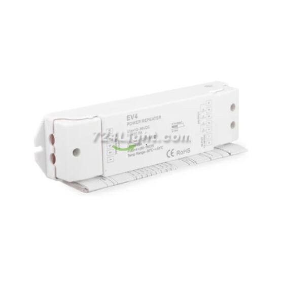EV4 RGBW RGBWW Amplifier 4 Channel 12V-36V Signal Repeater