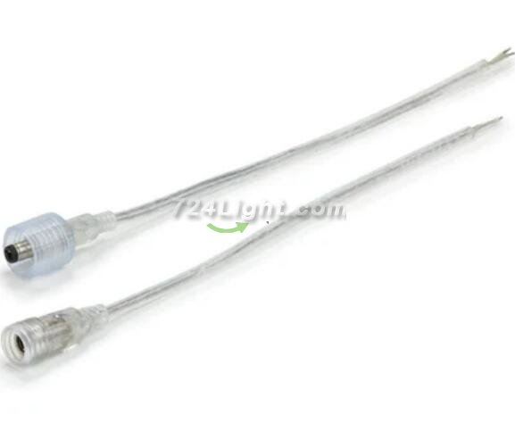 DC 5.5/2.1 Waterproof Connector (Single Color)