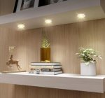 16 Pack Outdoor Recessed LED Deck Lights Kits IP67 Waterproof Inground LED Step Lights Kit for Garden, Yard, Steps, Bath Room and Kitchen