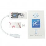 WiFi RGB LED Controller Work with Alexa Android IOS System WiFi Connected RF 24Key Remote Control