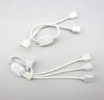 RGB Splitter Cable 1 to 2 3 4 5 6Female Strip Connector for LED 5050 3528 RGB Strip 35CM(13.78Inch)