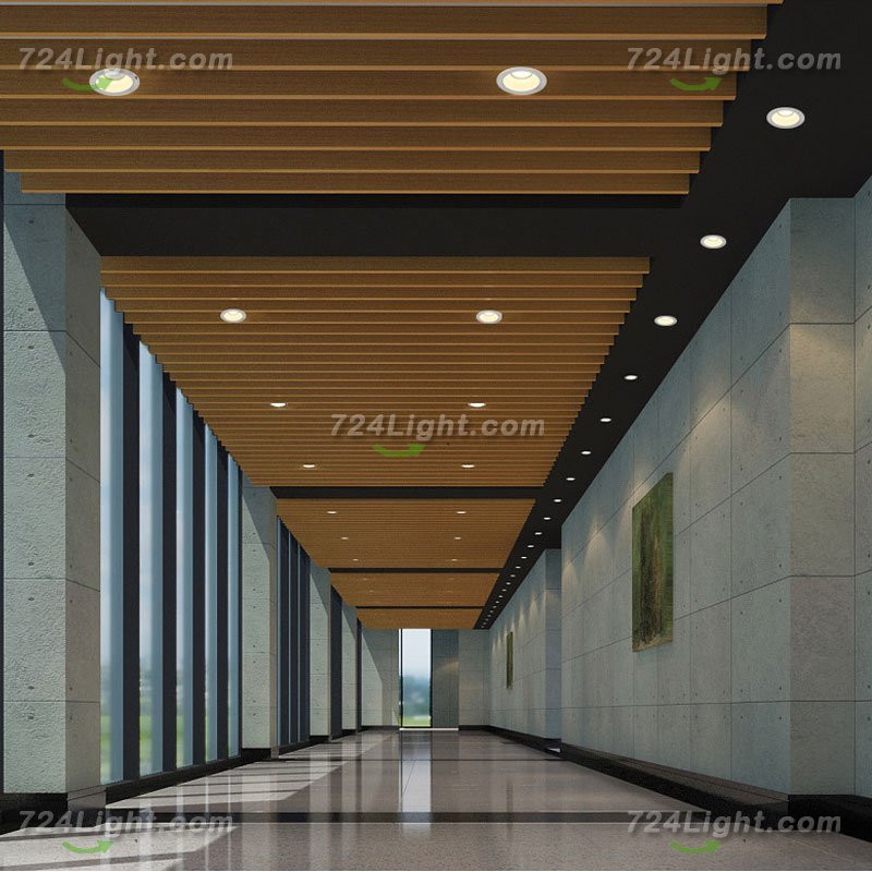 25W SPOTLIGHT LED CEILING LIGHT EMBEDDED CREE HIGH DISPLAY BACKGROUND WALL HOTEL COB DOWNLIGHT ANTI-GLARE