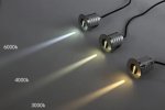 8PCS Pack 1W/3W DC12-24V IP67 Engineering Model Villa Garden Scenic Step Light One Beam Light LED Projection Light