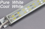 1Meter Double Row Waterproof LED Strip Bar 39.3inch 5630 Rigid LED Strip 12V With DC connector 144LEDs/M