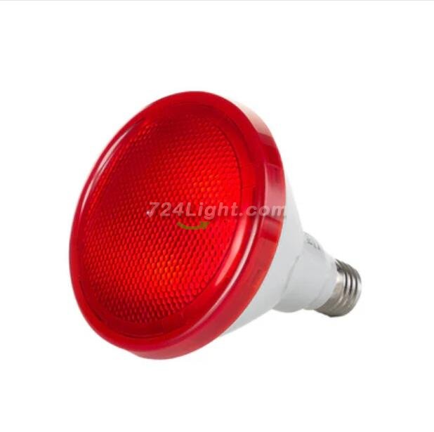 Outdoor PAR38 LED 12W White / Red / Green / Blue / Yellow Light Colors 60-degree Beam E27/E26 AC100-265V Non-Dimmable Waterproof IP65 Light Bulb
