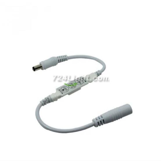 DC 12V-24V 12A Push-Button Inline Mini Dimmer