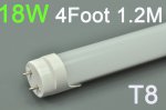 LED T8 Light 18W T8 1.2Meter 4FT LED Fluorescent Lighting