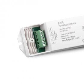 EV4 RGBW RGBWW Amplifier 4 Channel 12V-36V Signal Repeater