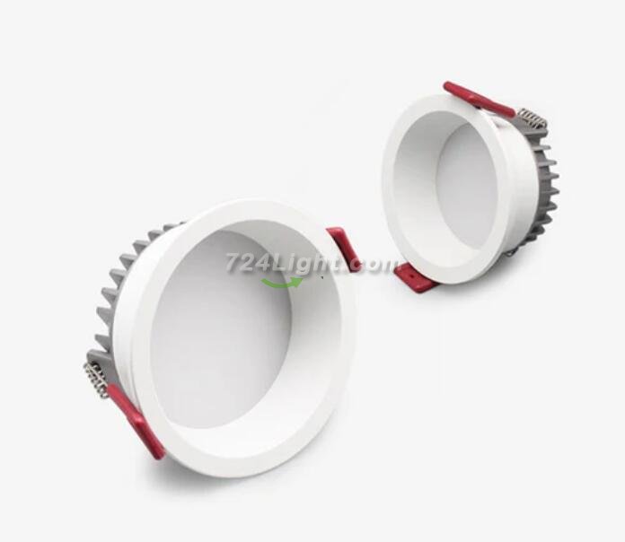 3W/5W/7W/9W Anti-glare, Antifog Dimmable LED Downlight CRI80 Deep Concave Ceiling Light-DFX Series