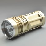 SKY RAY KING 2000 Lumens 3X CREE XM-L T6 LED Flashlight 3 Mode Flashlight