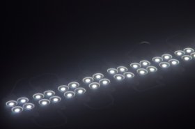 5630 SMD LED Injection Modules 5630 4 LED Injection Molding Modules 36x36MM 12V 2W Waterproof Modules