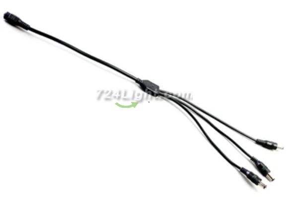 DC5.5x2.1mm Female to Male Connector Cable Family Collection DC Plug DC Conversion Cable DC Splitter
