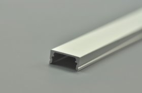 Wholesale LED Aluminium Channel 8mm Recessed U Type LED Aluminum Channel 1 meter(39.4inch) LED Profile Inside Width 12.2mm