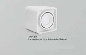 4PCS Pack 7W/10W 110V 220V AC Square LED Downlight Anti-glare Single Head LED Spotlight for Living Room Home Ceiling Aisle Lighting