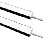 5 / 10 Pack 12V DC LED Surface Linear Profile LED Light Strip in Aluminum Profile with Cover for Under Cabinet Lighting