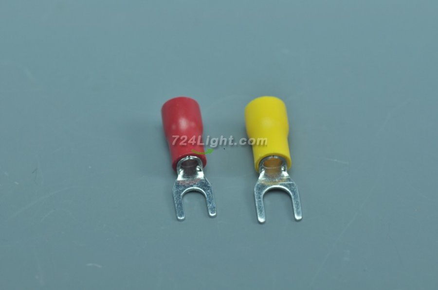 12-10 AWG 1/4in Heat Shrink Snap Spade