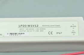 20 Watt LED Power Supply 12V 1.66A LED Power Supplies Waterproof IP67 For LED Strips LED Lighting