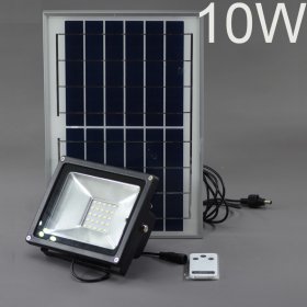 10W Led Solar Flood Light charged 6hours outdoor flood lights Spot Lamp Outdoor Bright 20hours Security Light