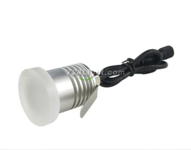 8PCS Pack 1W DC12-24V IP65 LED Step Light Outdoor Waterproof Wall Light Anti-Glare Low Voltage Handrail Light
